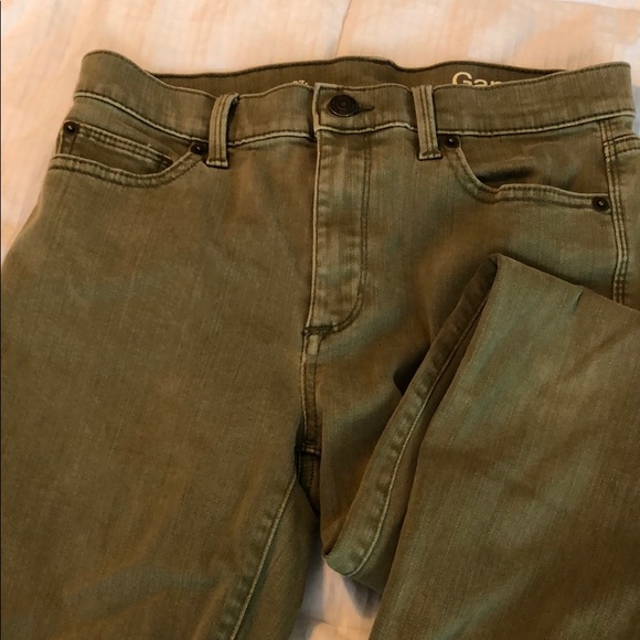 Olive Green Gap 1969 Pants - Picture 2 of 5